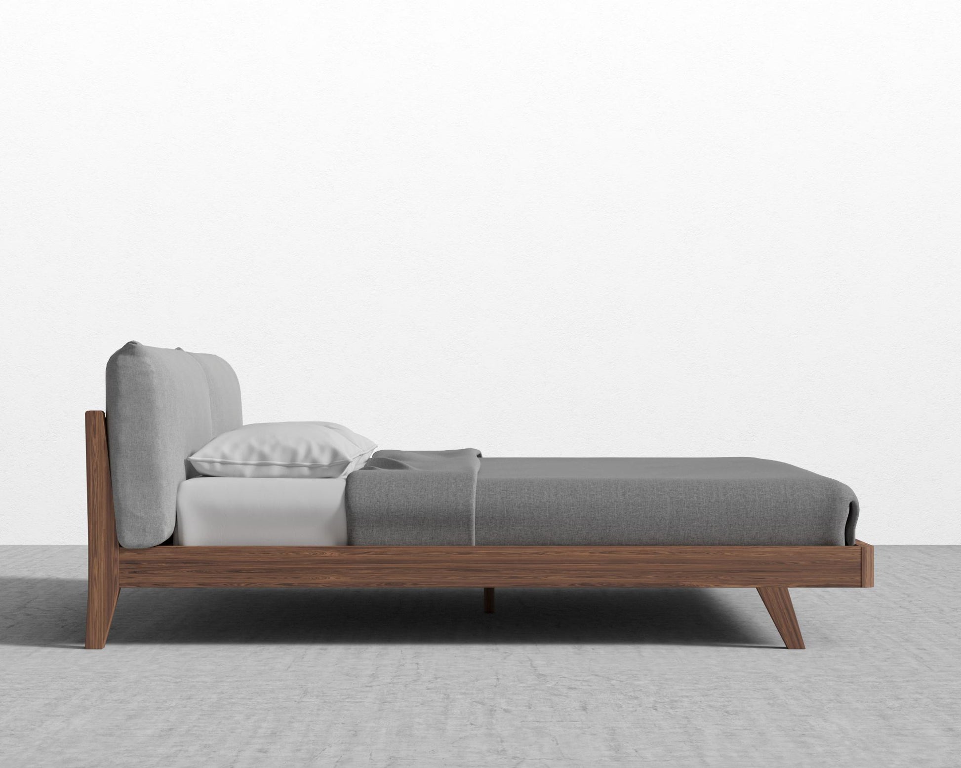 Mikkel Bed - King - Walnut - Malmo