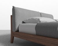 Mikkel Bed - King - Walnut - Malmo