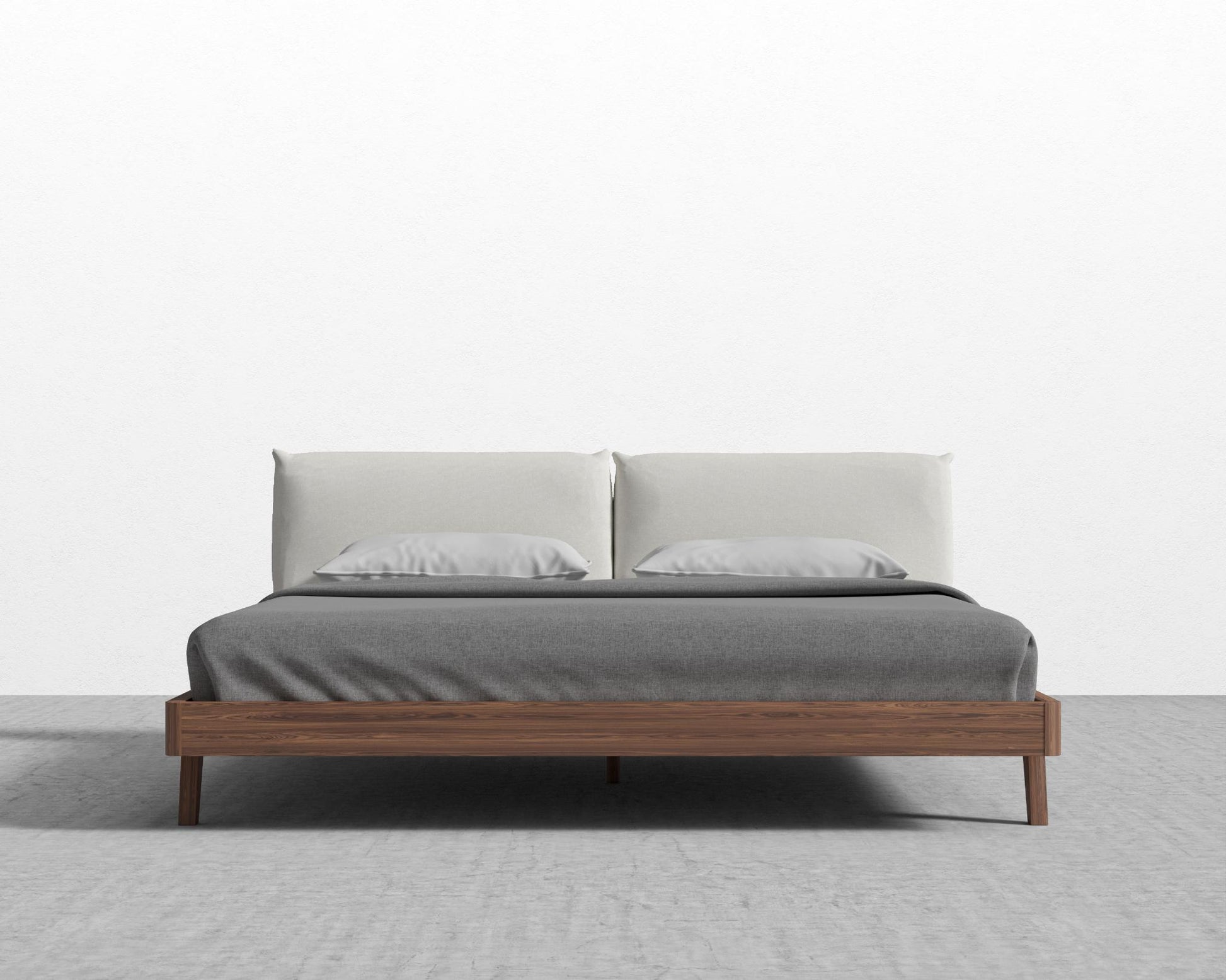 Mikkel Bed - King - Walnut - Alesund