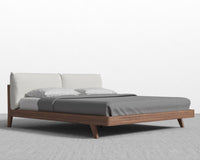 Mikkel Bed - King - Walnut - Alesund