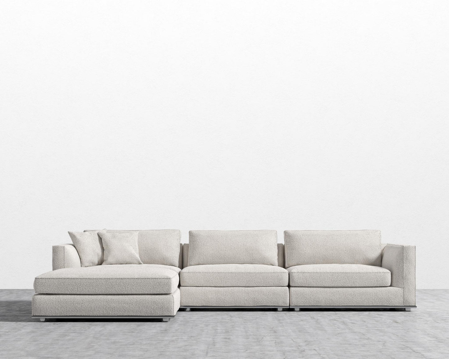 Milo Modular Sectional - Chatou Boucle - Pearl