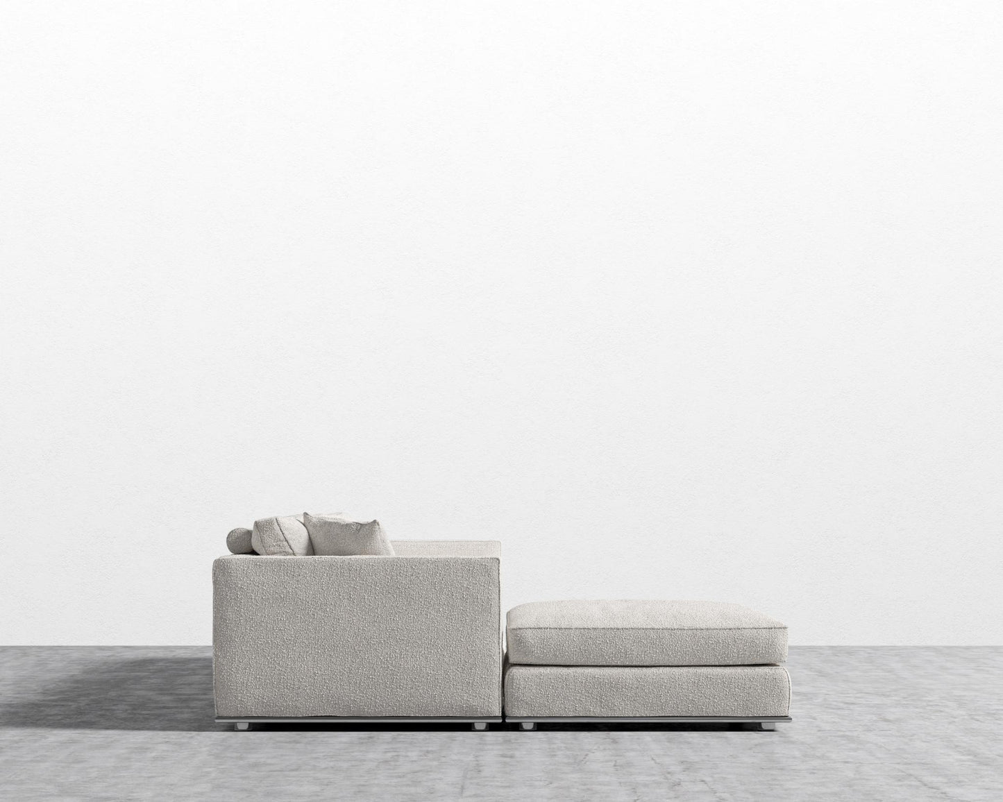 Milo Modular Sectional - Chatou Boucle - Pearl