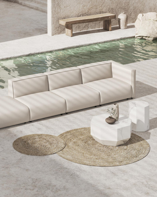 Arya Outdoor Modular Sofa with Open End