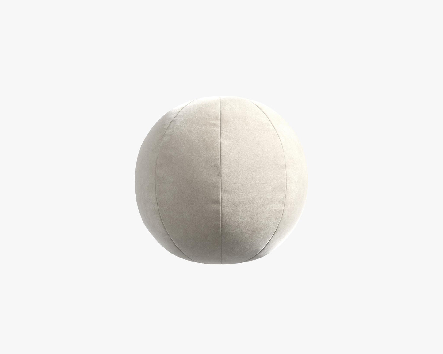 Sphere Pillow - Venice Vegan Suede - Latte