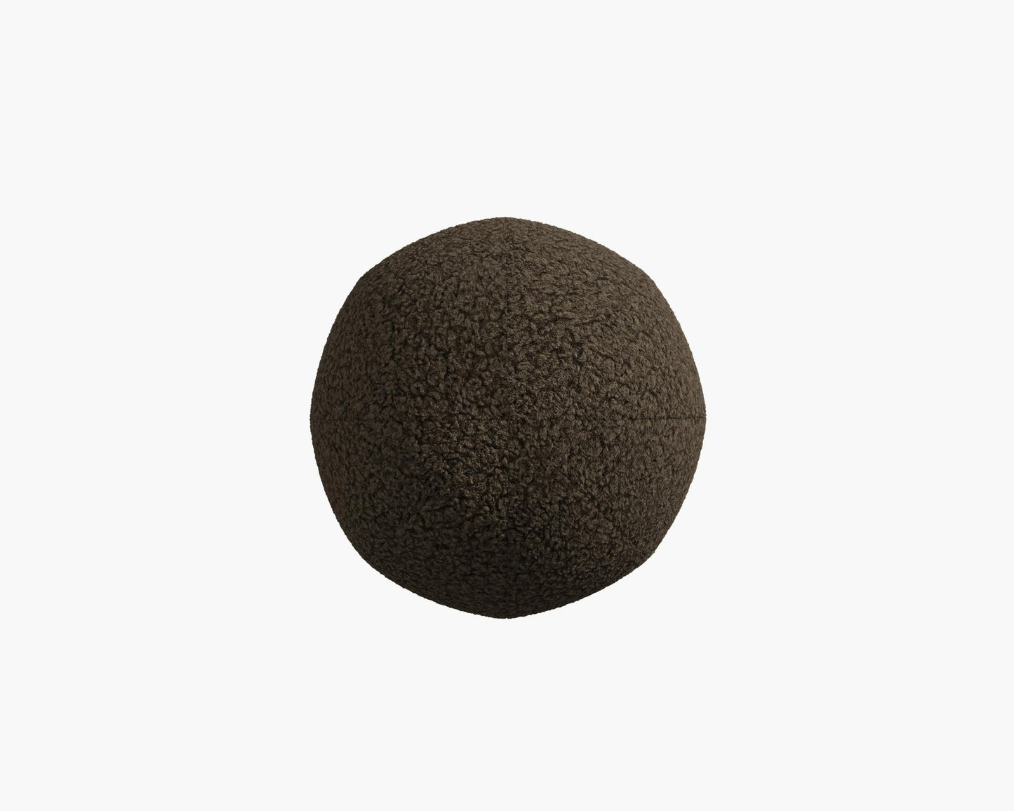 Sphere Pillow - Shearling - Espresso