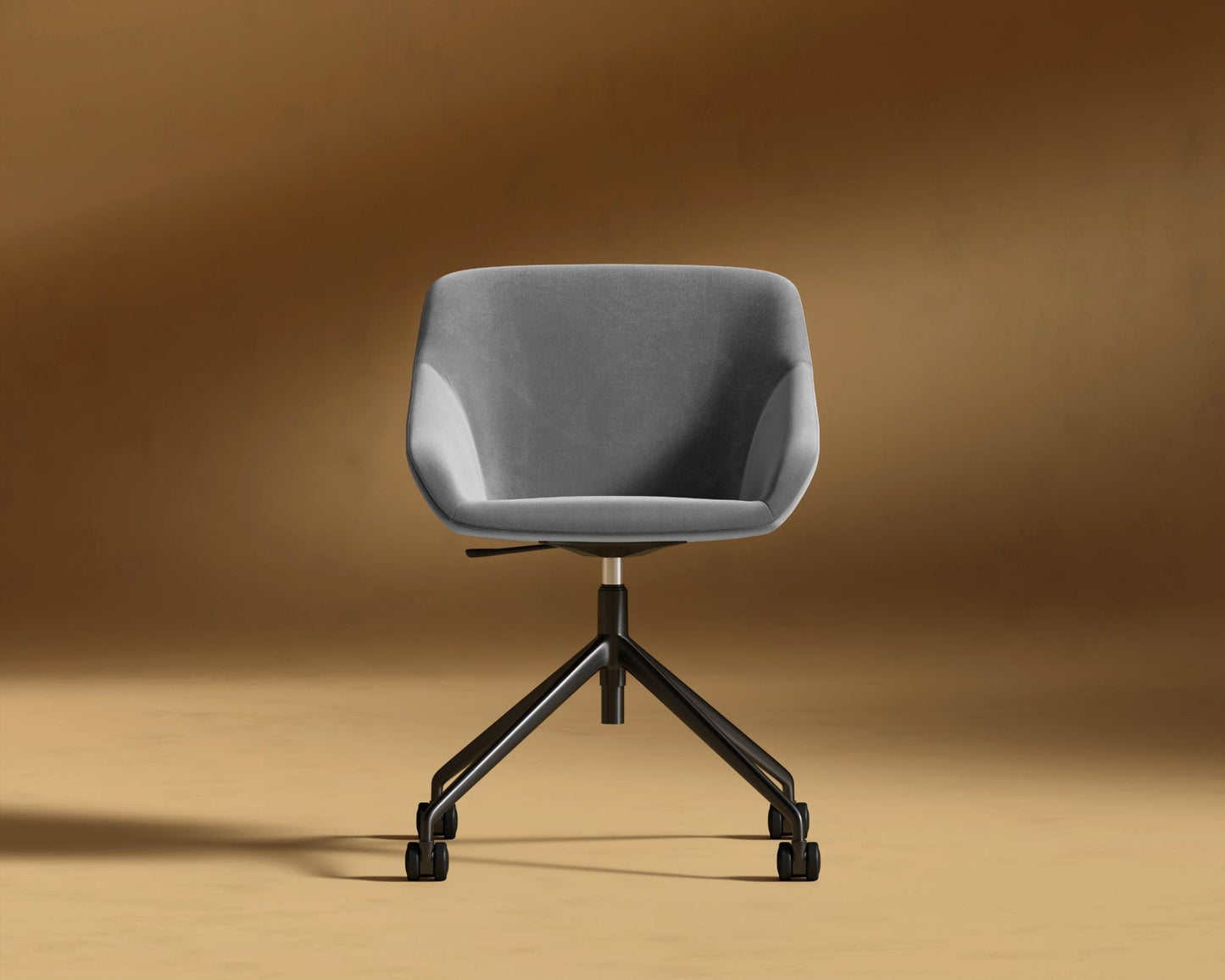Rocco_Office_Chair_Plush_Velvet_Glacier_Grey