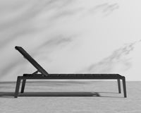Preston Outdoor Lounger - Black