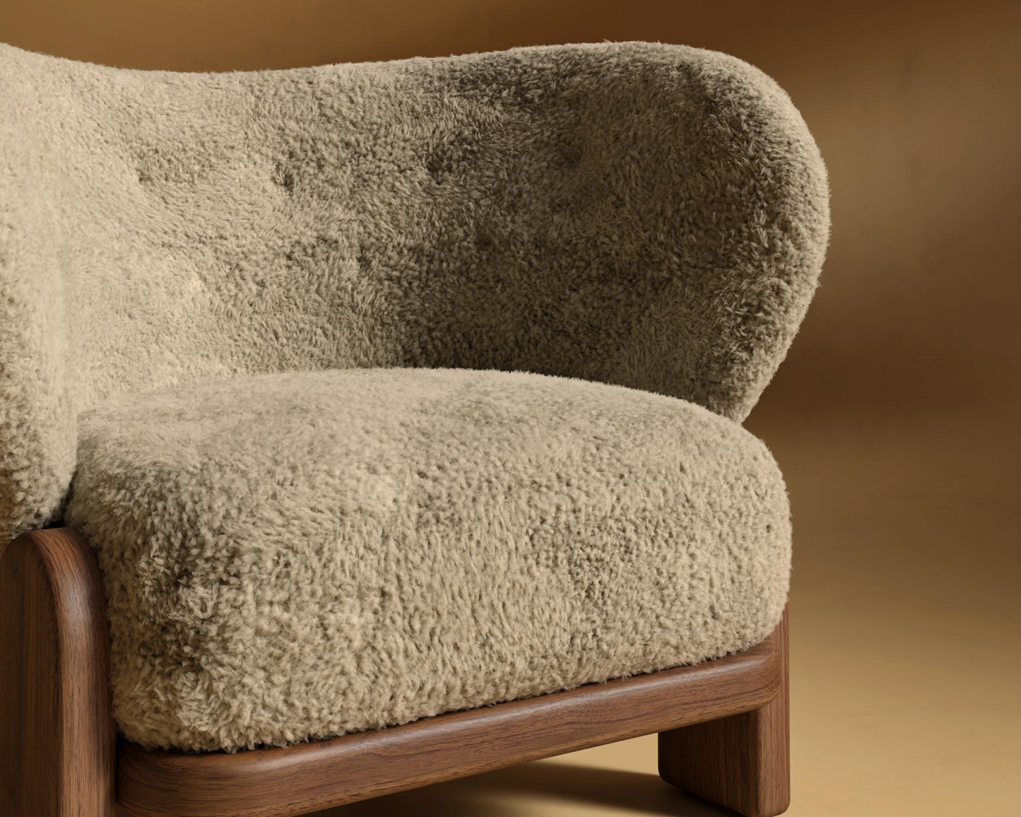 Pallas_Lounge_Chair_Shearling - Fawn