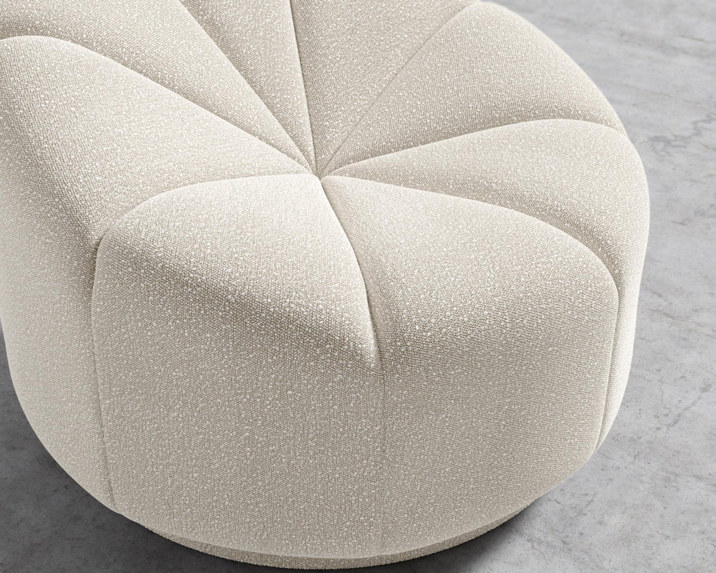 Vonn Lounge Chair - Chatou Boucle - Pearl
