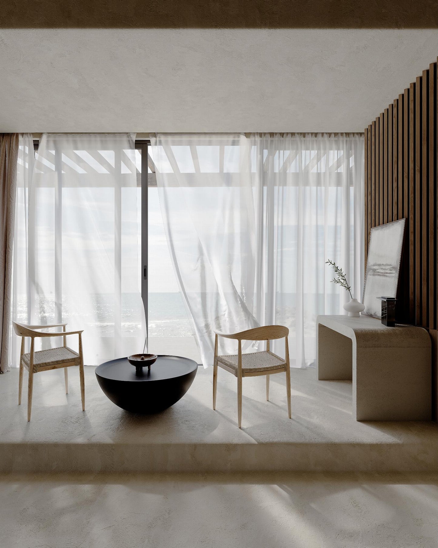 Round Chair - Woven