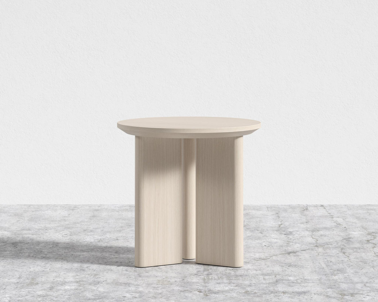 Trio Side Table - Washed Natural Oak