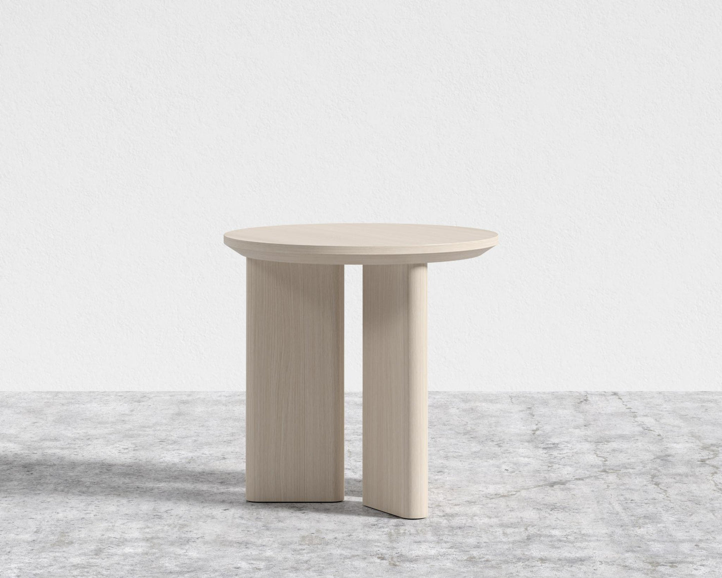 Trio Side Table - Washed Natural Oak