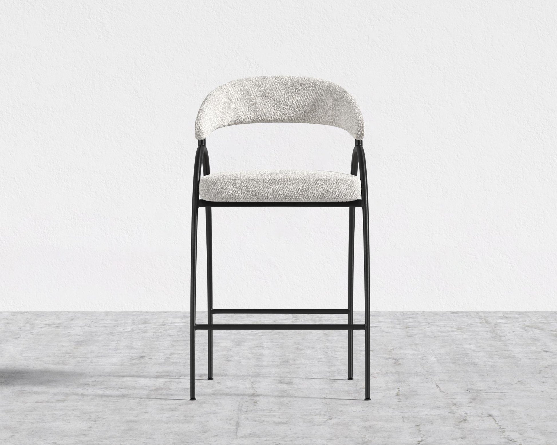 Uma Counter Stool - Chatou Boucle - Pearl