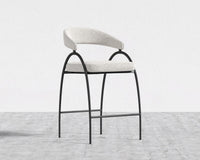 Uma Counter Stool - Chatou Boucle - Pearl