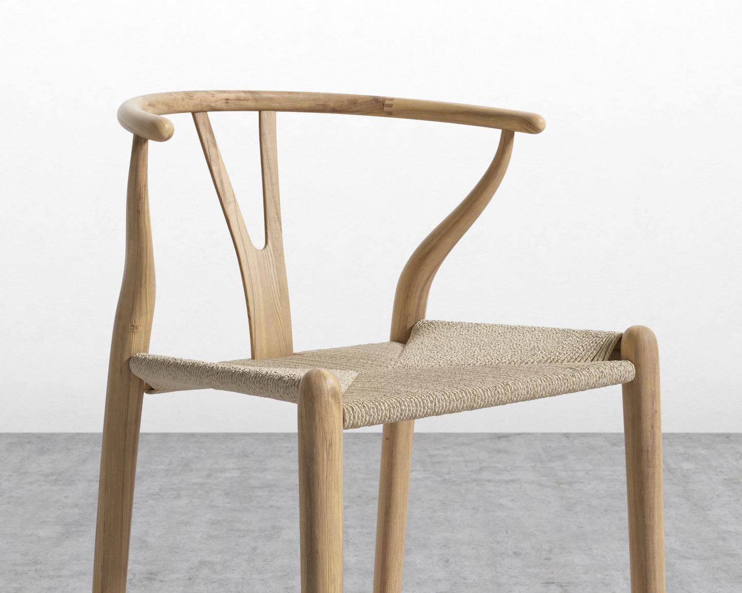 Wishbone Barstool - Natural