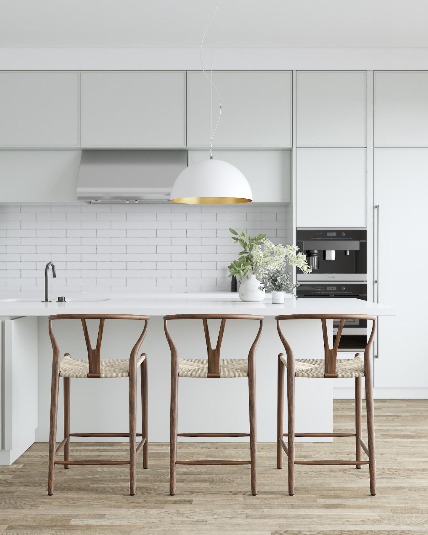 Wishbone Counter Stool