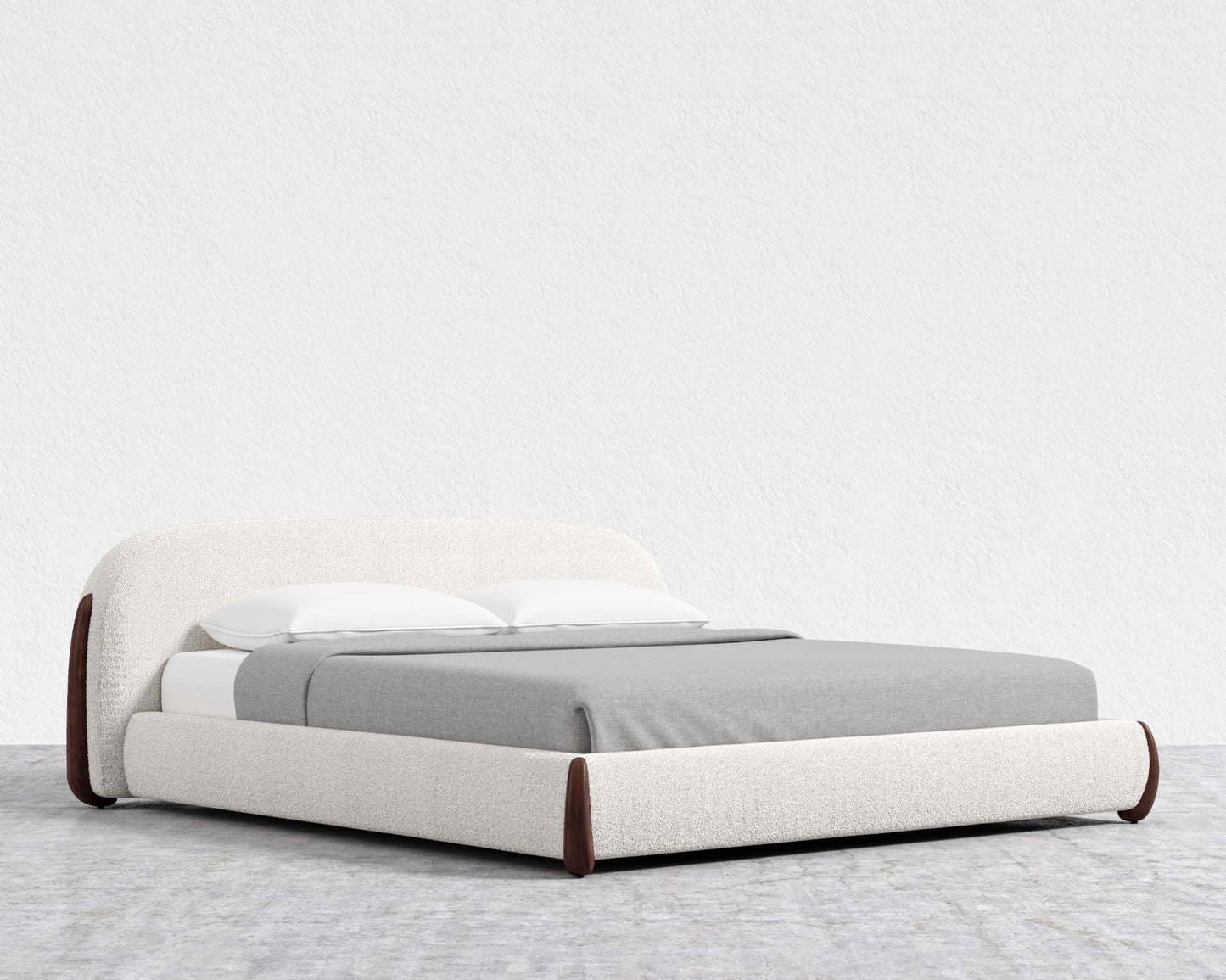 Sarina Bed - Chatou Boucle - Pearl