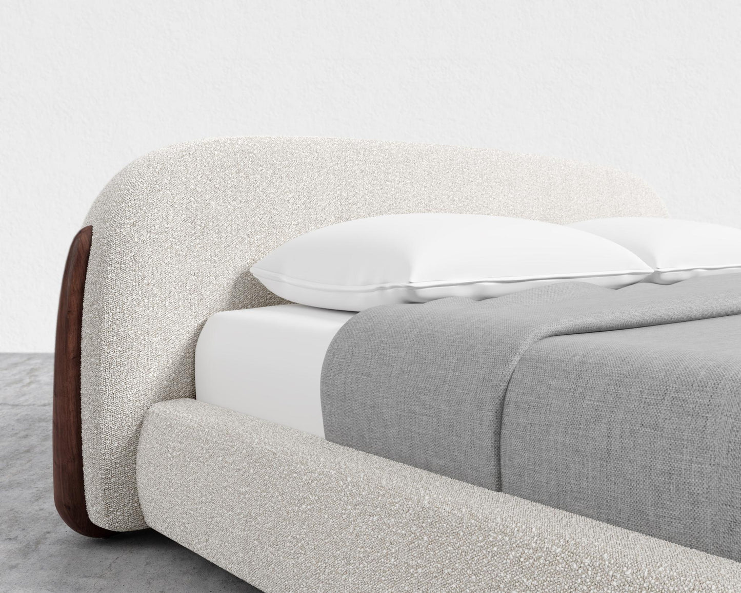 Sarina Bed - Chatou Boucle - Pearl