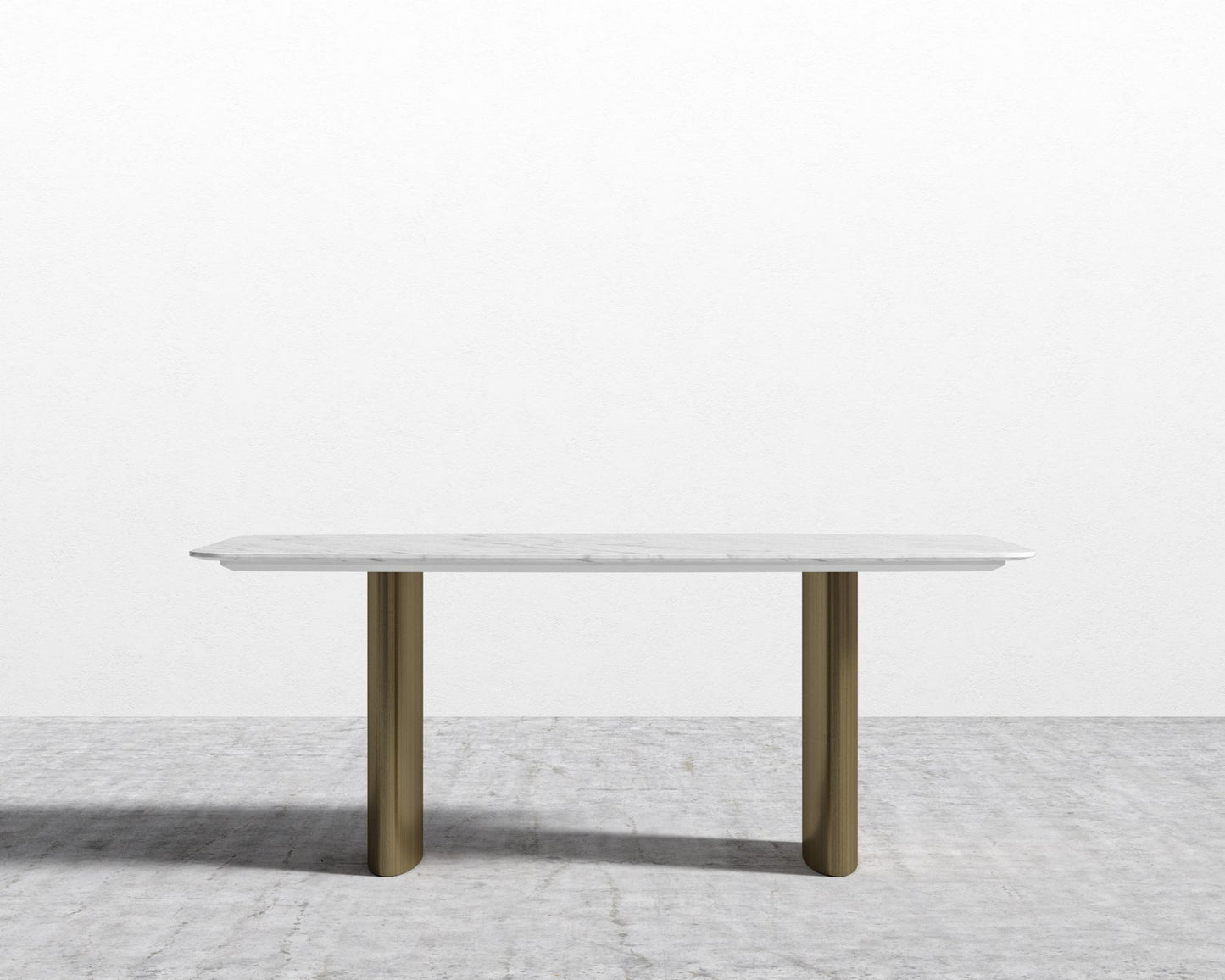 Solana Dining Table - 71" - White Marble