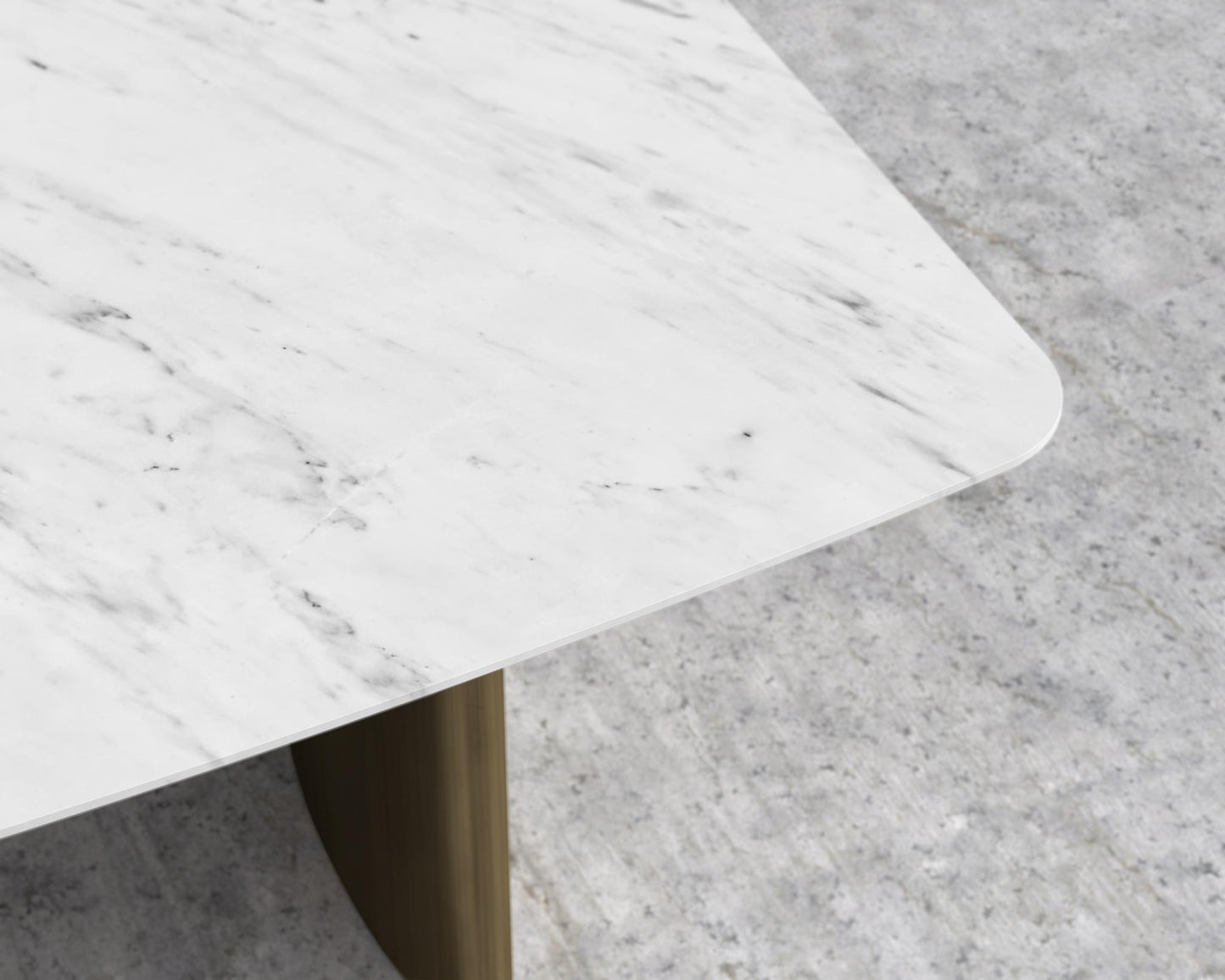 Solana Dining Table - 71" - White Marble