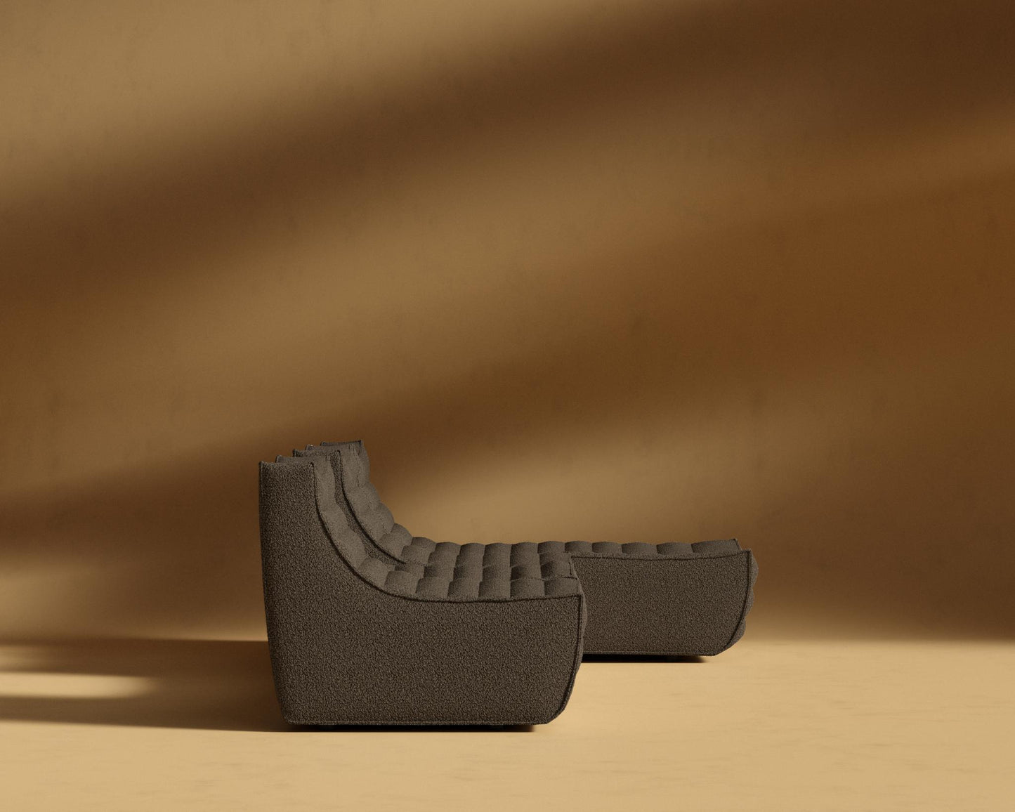 Tanner_Modular_Sectional_Shearling - Espresso