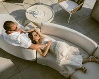 Tano Outdoor Curved Modular Sectional