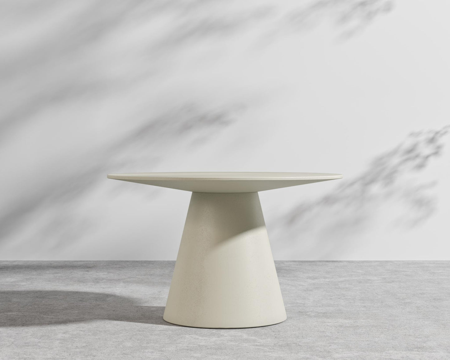 Winston Outdoor Dining Table - Concrete - Alabaster