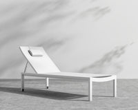 Spencer Outdoor Lounger - White