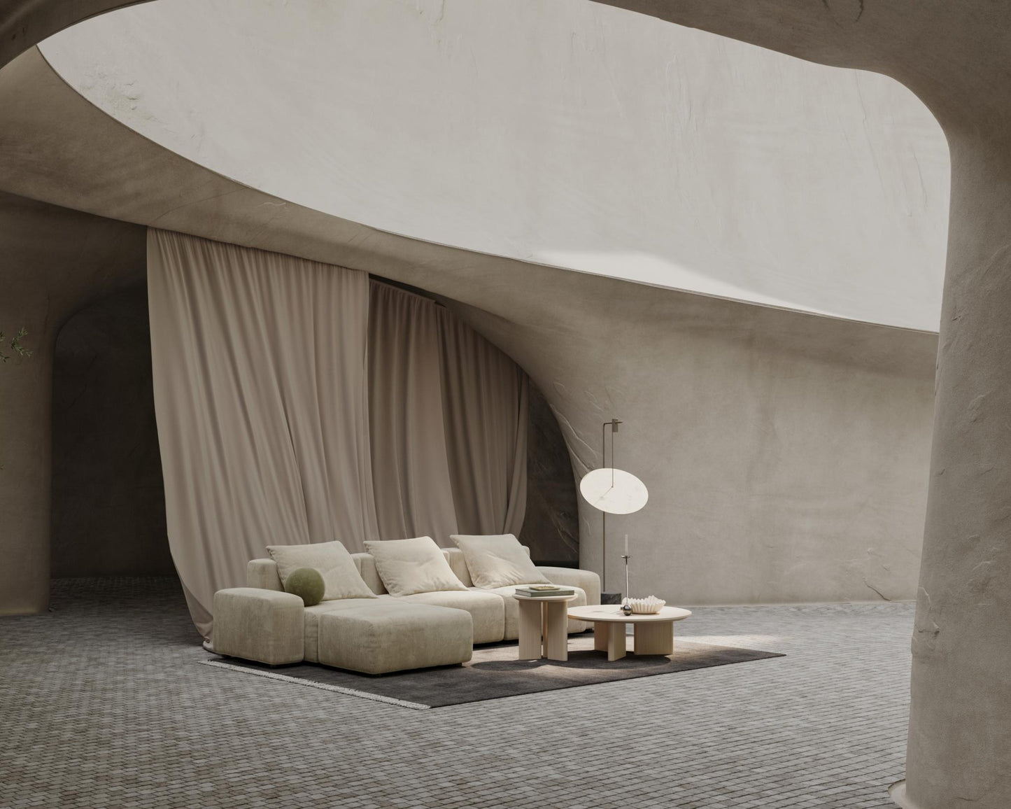 Kaye Open End Sofa L