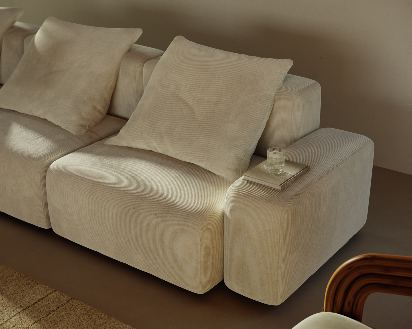 Kaye Open End Sofa L
