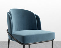 Angelo Barstool - Vintage Velvet - Solstice - Black Frame