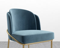 Angelo Barstool - Vintage Velvet - Solstice - Brass Frame