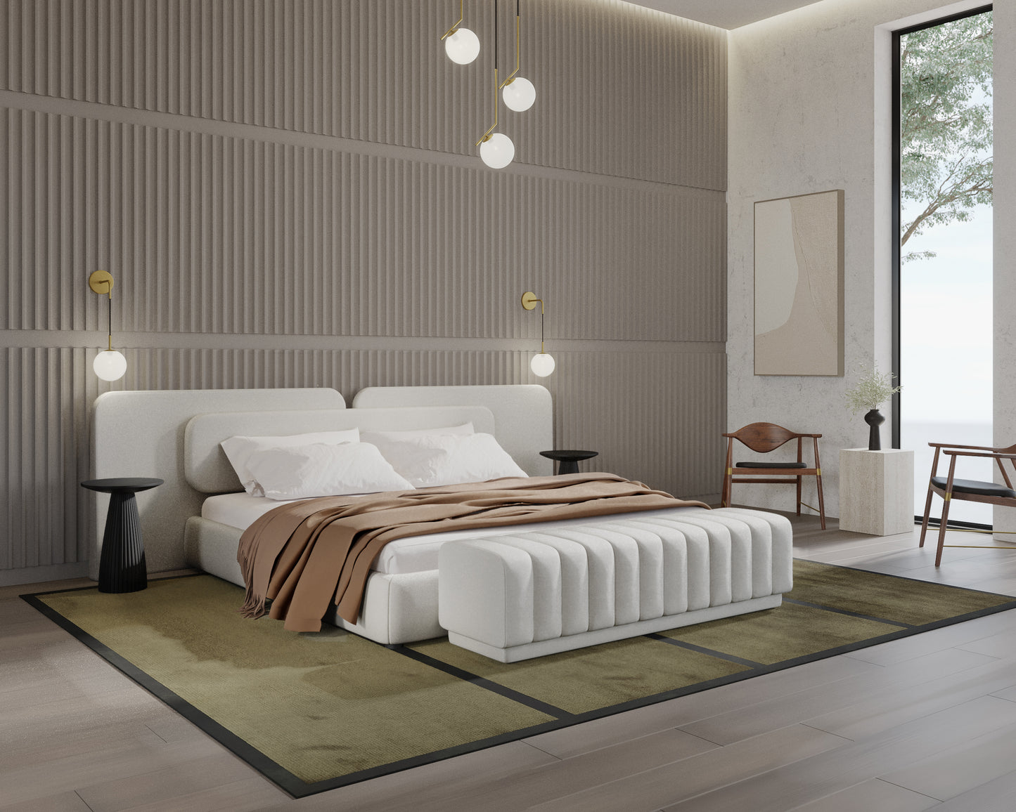 Angelo Bed Scene - Berlin Bench - Alesund
