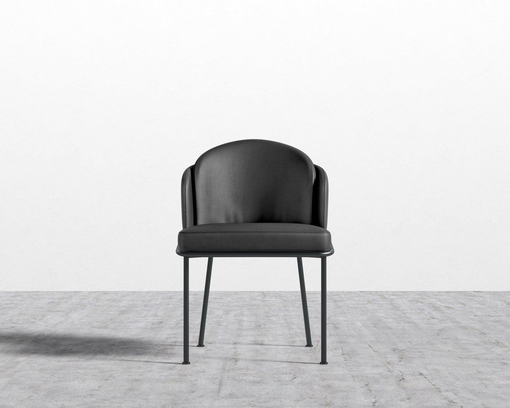 Angelo Dining Chair - Black - Trento Jet Black