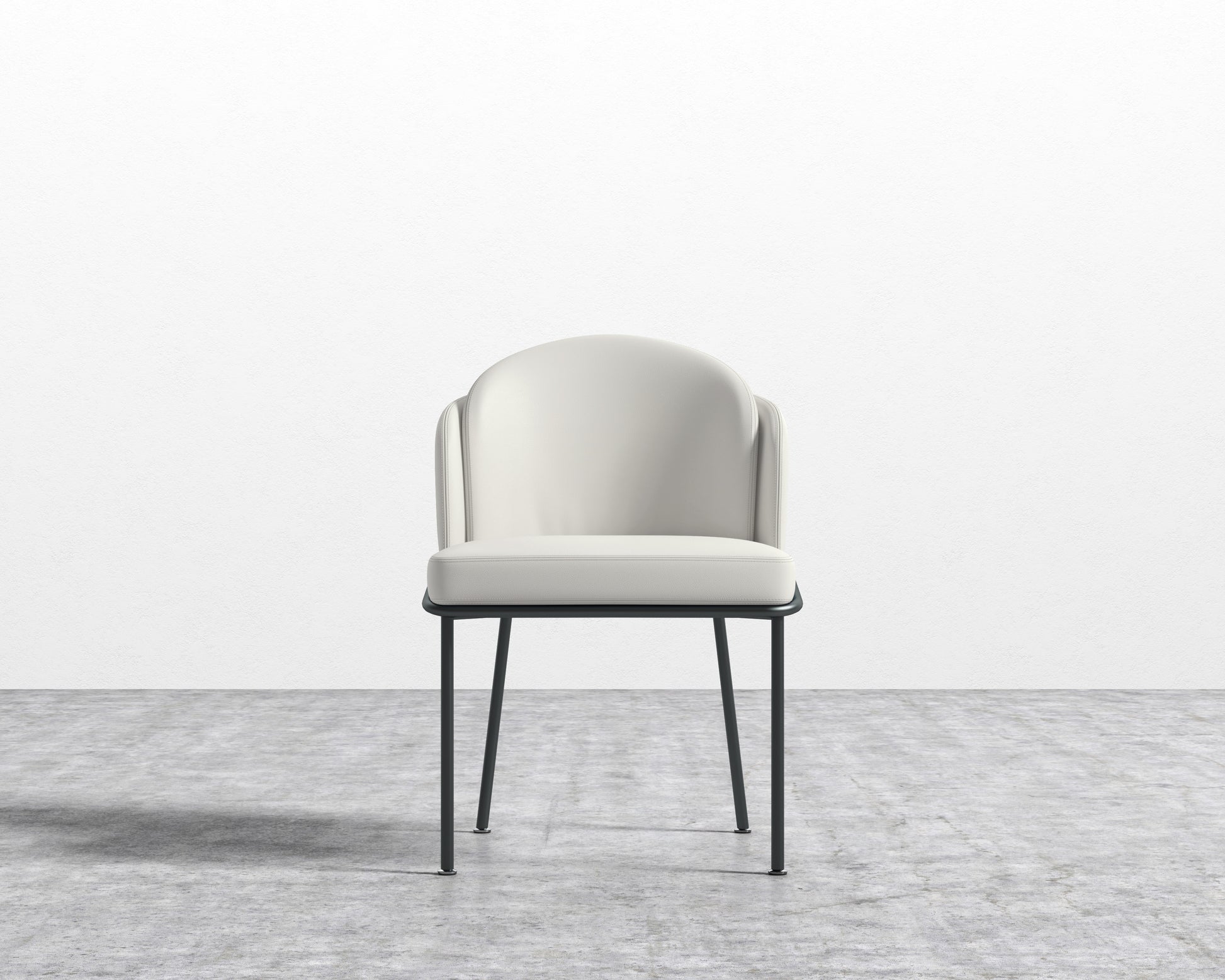 Angelo Chair - Trento Eggshell - Black
