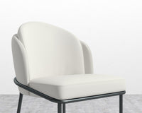 Angelo Chair - Trento Eggshell - Black