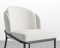 Angelo Counter Stool - Trento Eggshell - Black