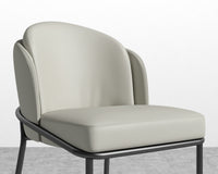 Angelo Counter Stool - Trento Taupe - Black