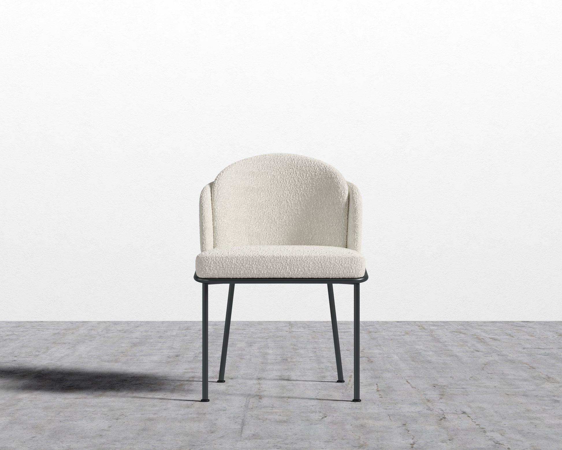 Angelo Dining Chair - Chatou Boucle - Pearl