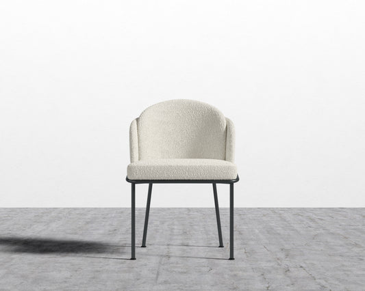Angelo Dining Chair - Chatou Boucle - Pearl