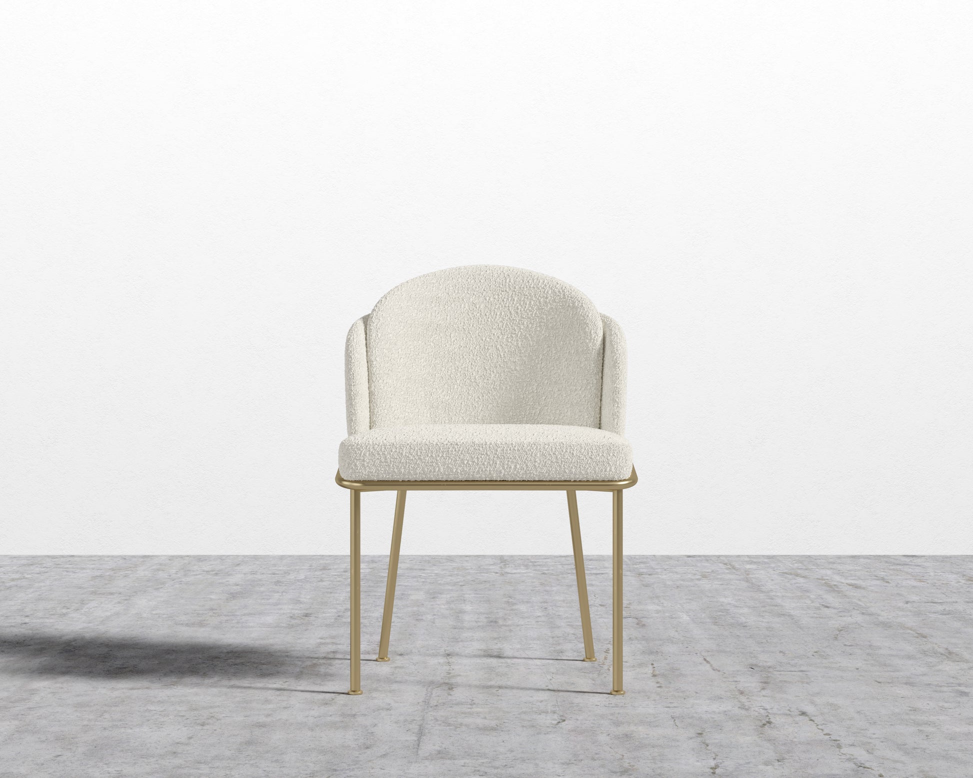 Angelo Dining Chair - Chatou Boucle - Pearl