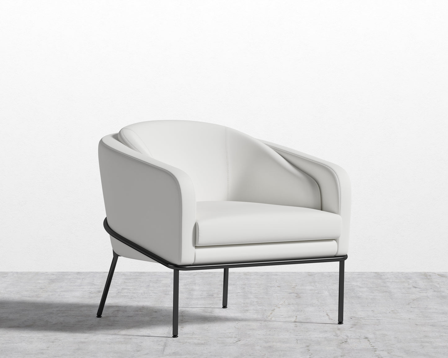 Angelo Lounge Chair - Trento Eggshell