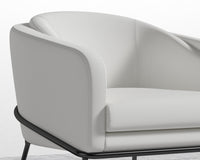 Angelo Lounge Chair - Trento Eggshell