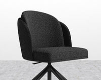 Angelo Office Chair - Chatou Boucle - Caviar