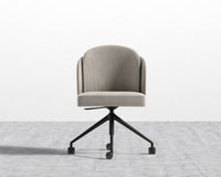 Angelo Office Chair - Vegan Venice Suede - Latte