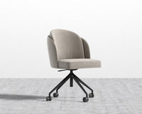 Angelo Office Chair - Vegan Venice Suede - Latte