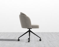 Angelo Office Chair - Vegan Venice Suede - Latte