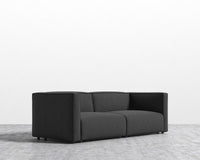 Arya Modular Loveseat - Chatou Boucle - Caviar