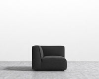 Arya Right Arm Corner - Chatou Boucle - Caviar