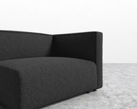 Arya Right Arm Corner - Chatou Boucle - Caviar